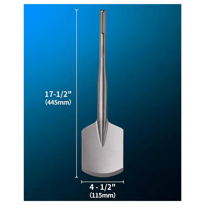 Pelle à argile SDS Max 4-1/2 pouces X 17