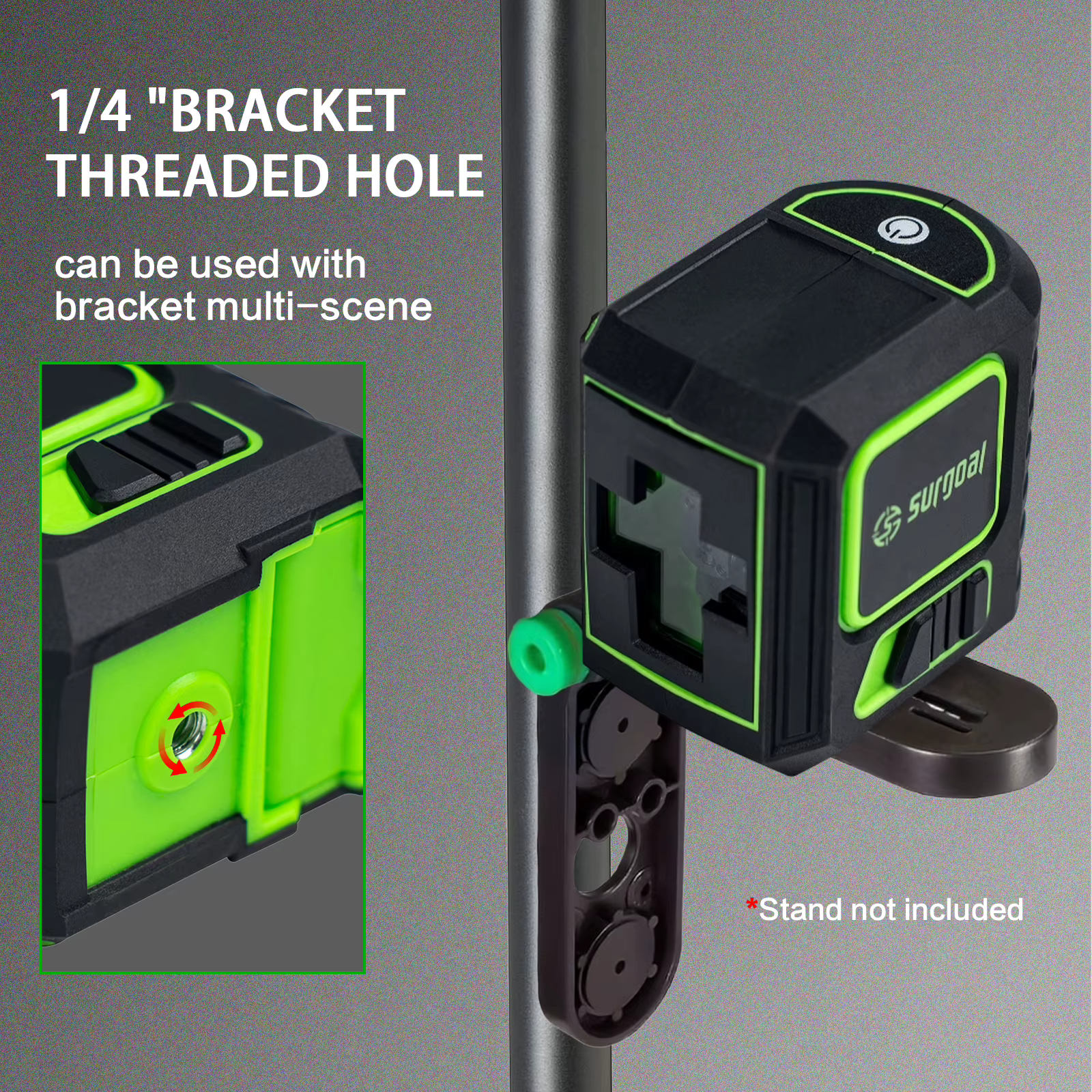 Niveau laser de précision 2 mm/5 m