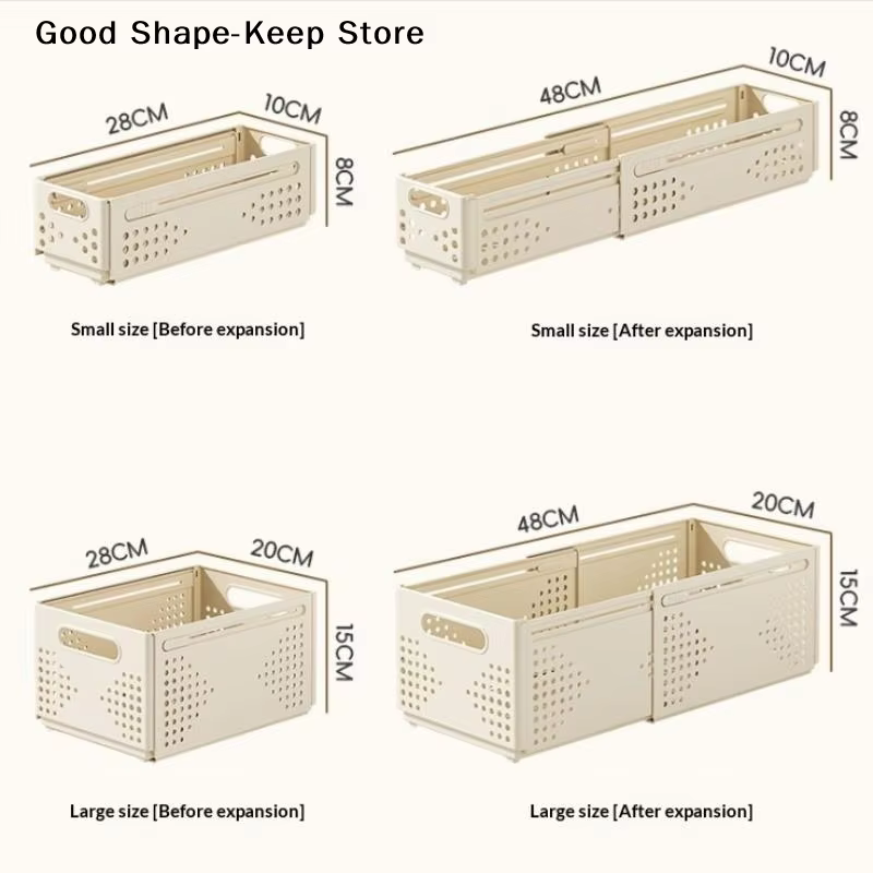 Boîte de rangement en plastique portable