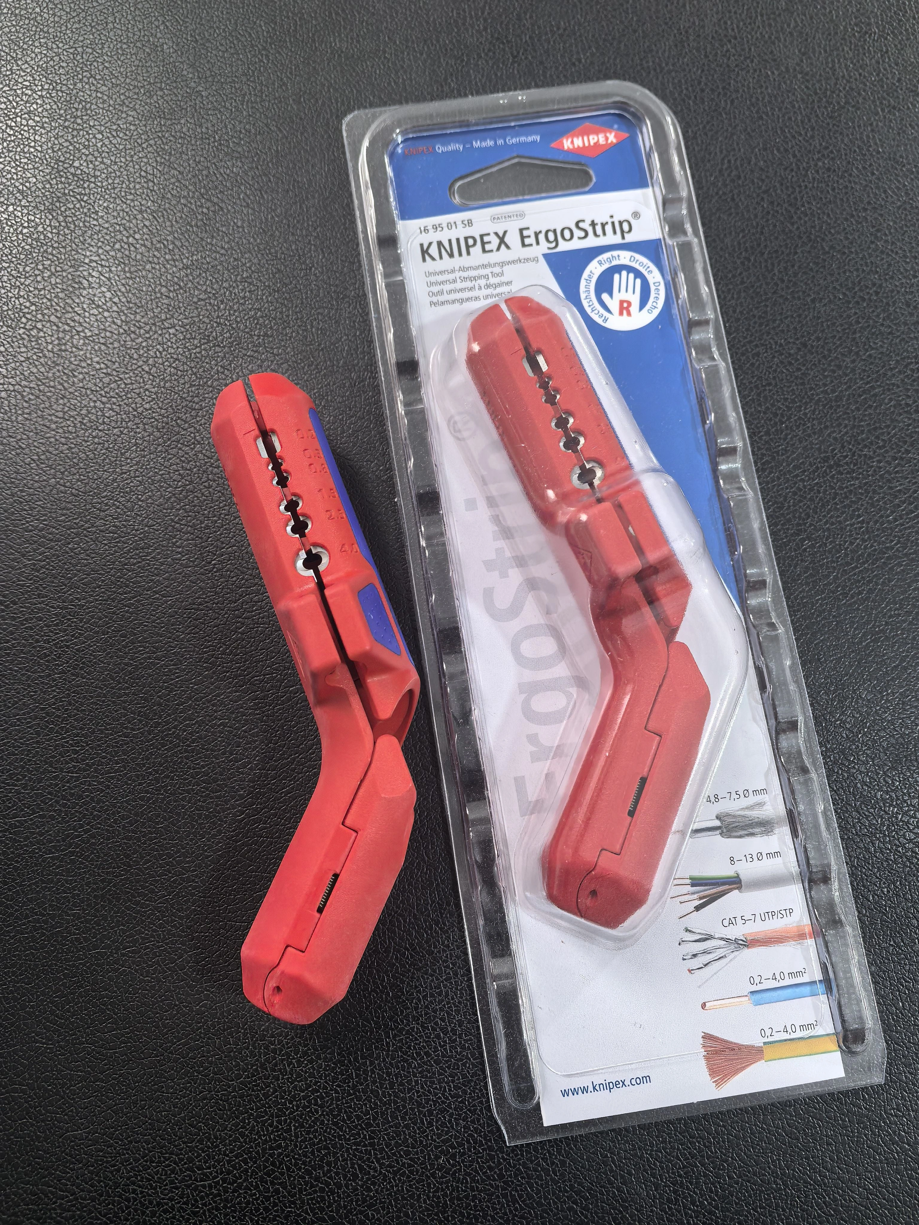 KNIPEX 169501 Dénudeur de fils universel