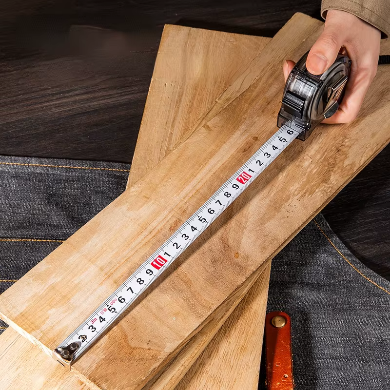 Deli – ruban à mesurer numérique rétractable en acier à haute teneur en carbone