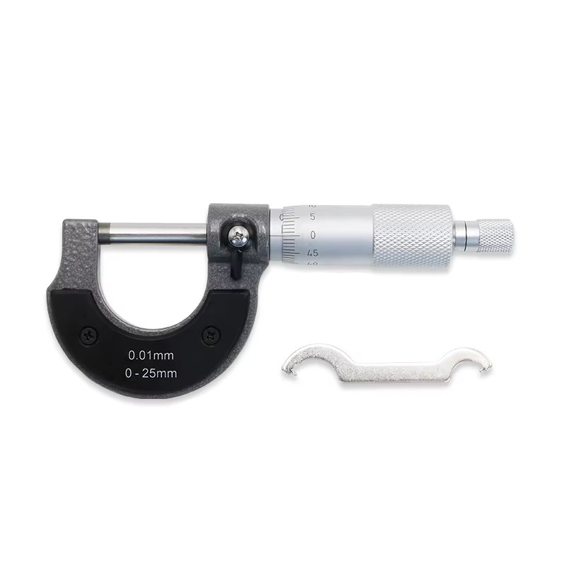 Micromètre à jauge précise 0-25mm 0.01mm