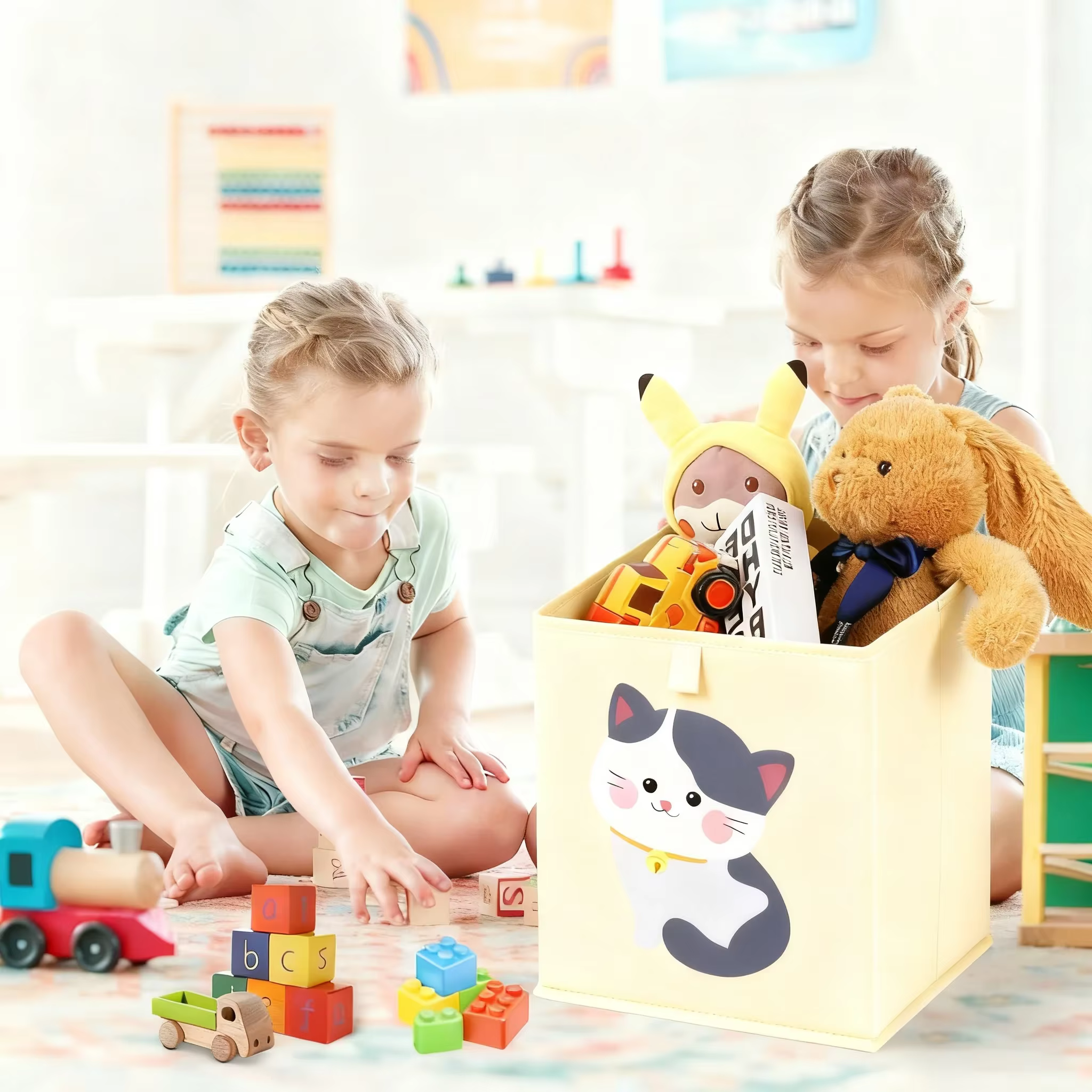 Organisateur de rangement pliable en tissu Oxford