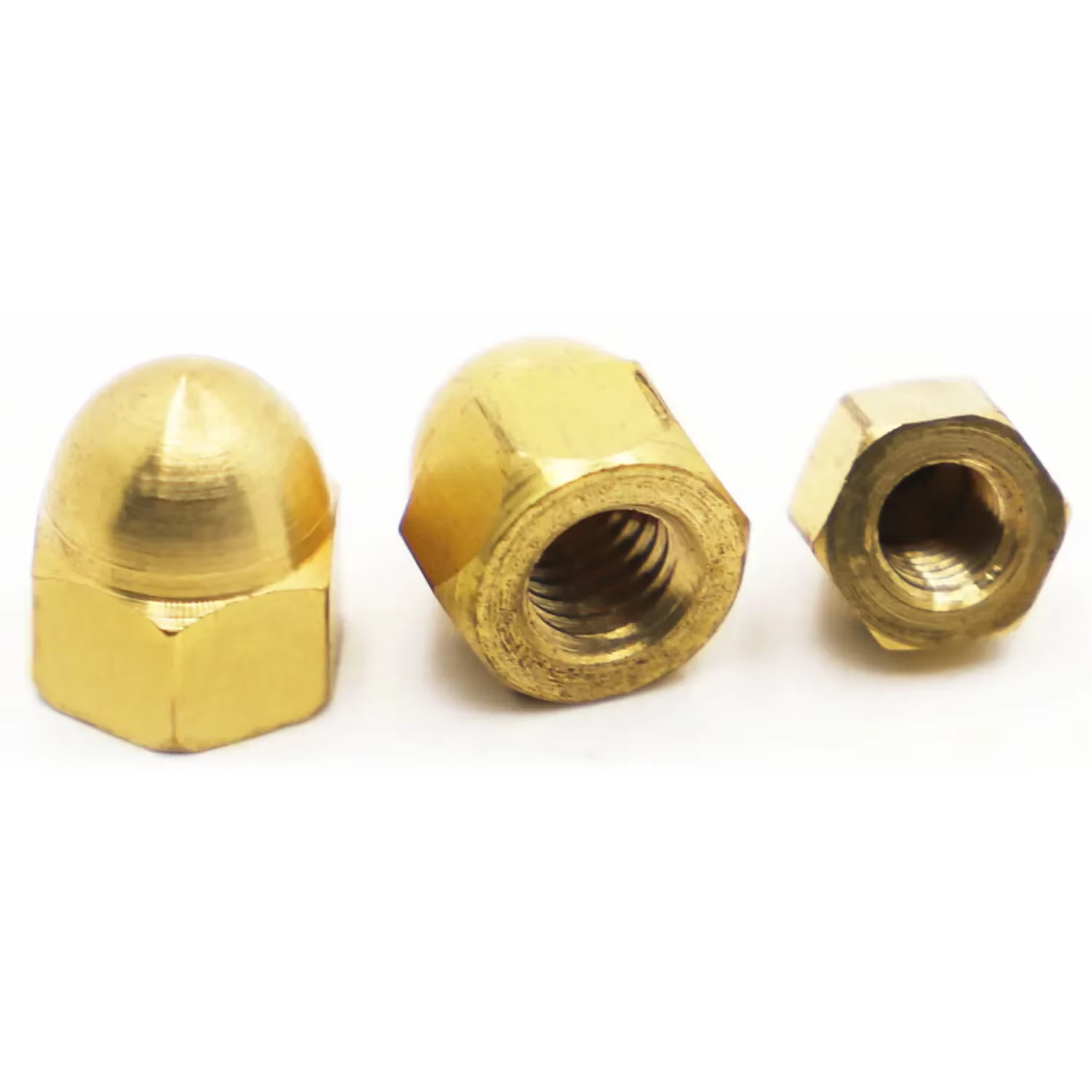 Écrou à Tête Hexagonale en Cuivre M3, M5, M6, M8, M10, M12, M14, M16, Din1587