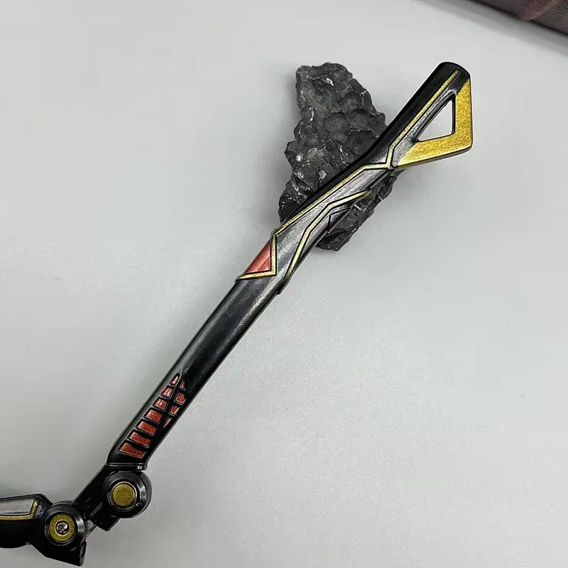 30cm Apex Legends Jeu Réplique Death Grip Scythe Arme En Métal Modèle Revenant Heirloom Ornements De Bureau À
