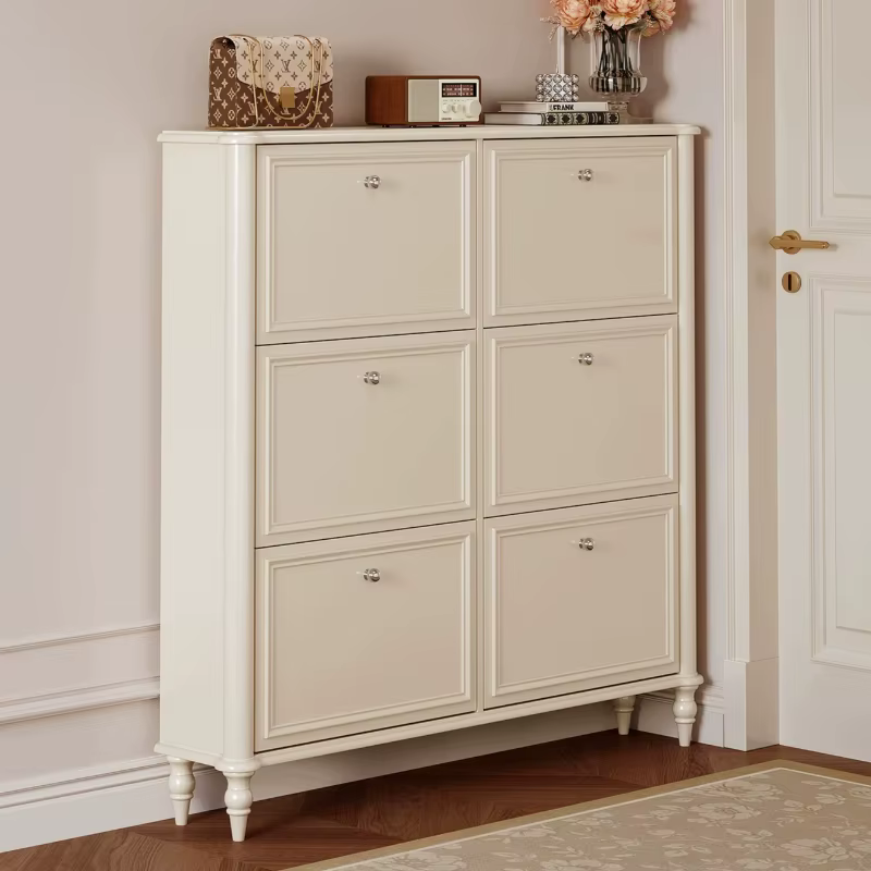 Meuble à chaussures mince pour balcon, en bois, de luxe, présentoir de salon, étagère à chaussures multi-usages, Zapatero Organizador, mobilier de couloir