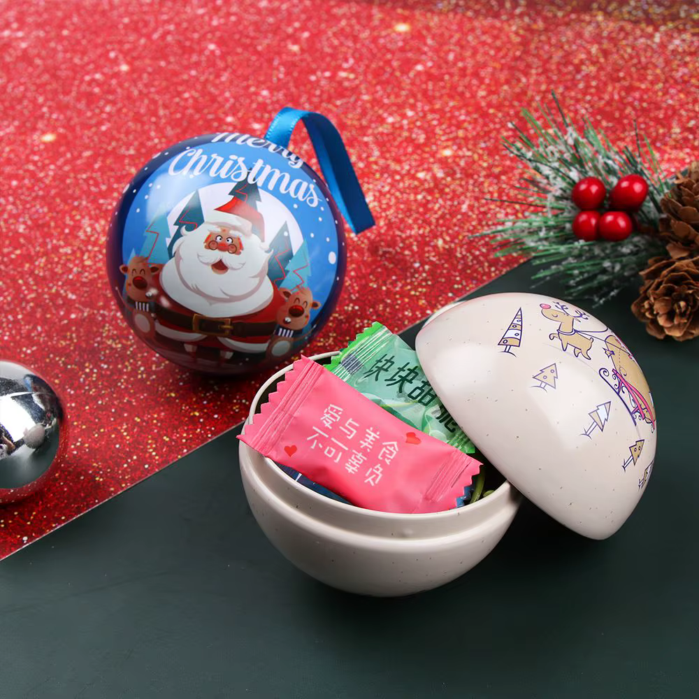 Boîte à bonbons de noël créative