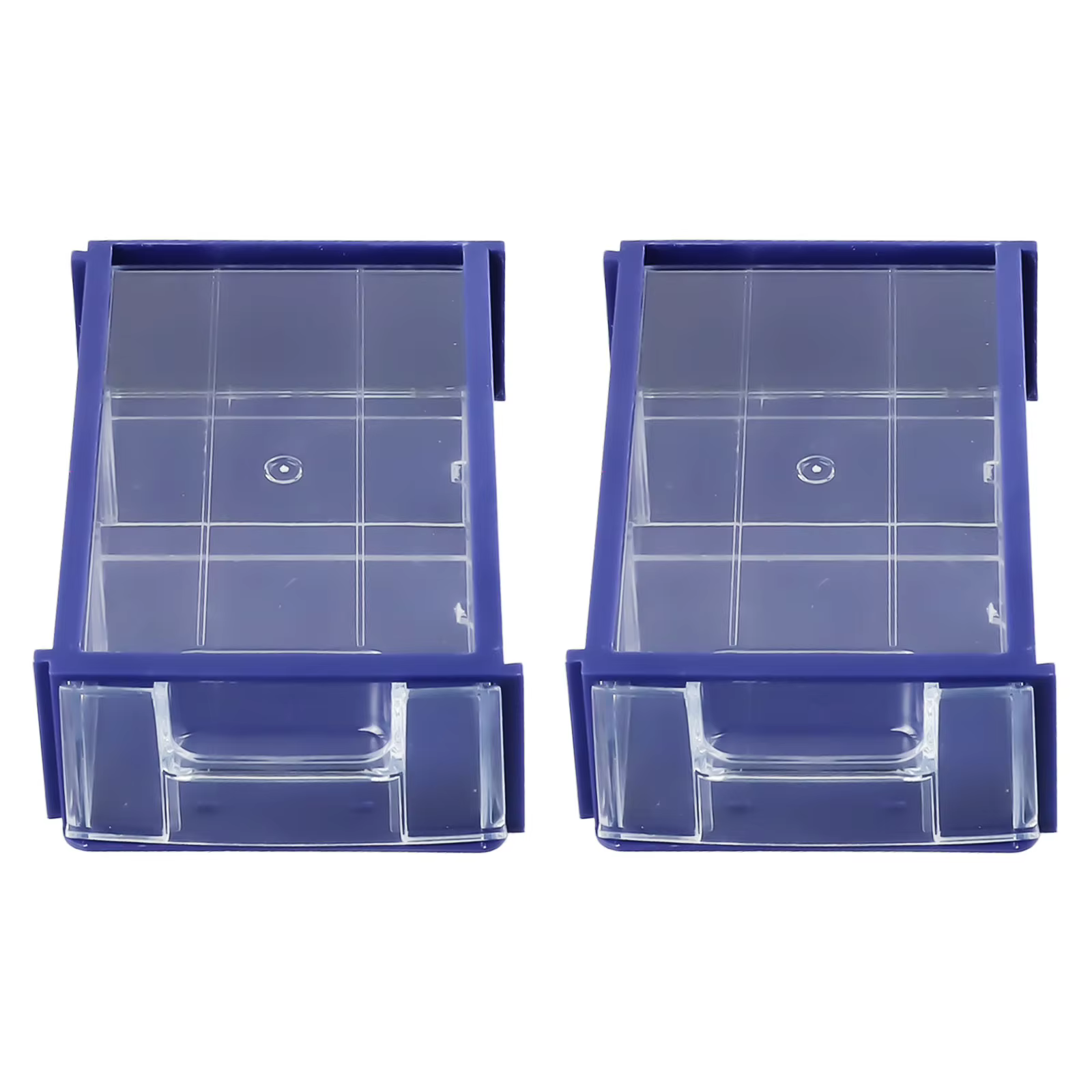 Boîtes de rangement de pièces de quincaillerie en plastique empilables