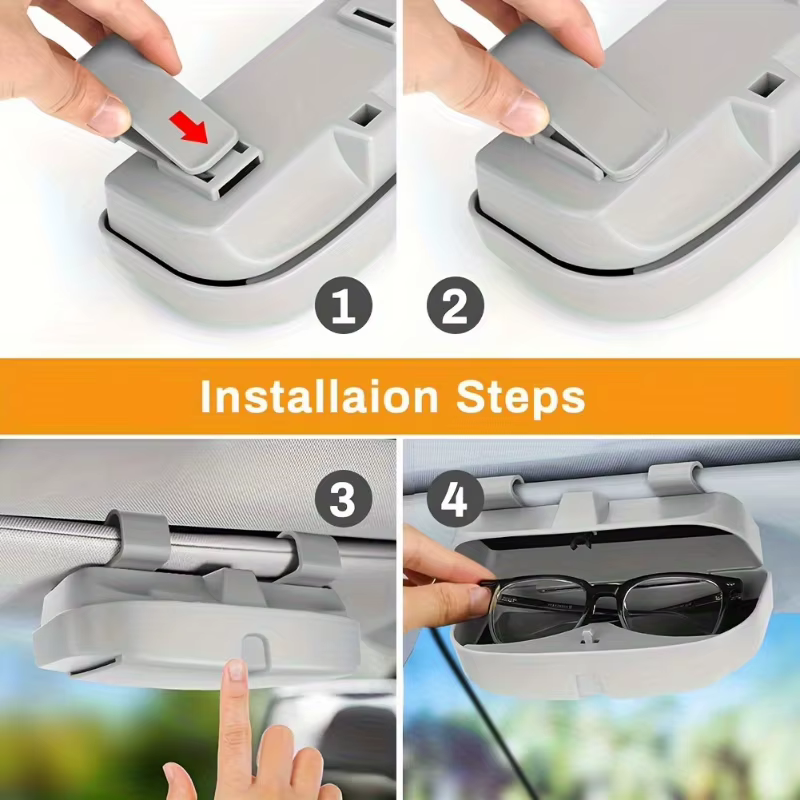 Boîte à lunettes pour voiture