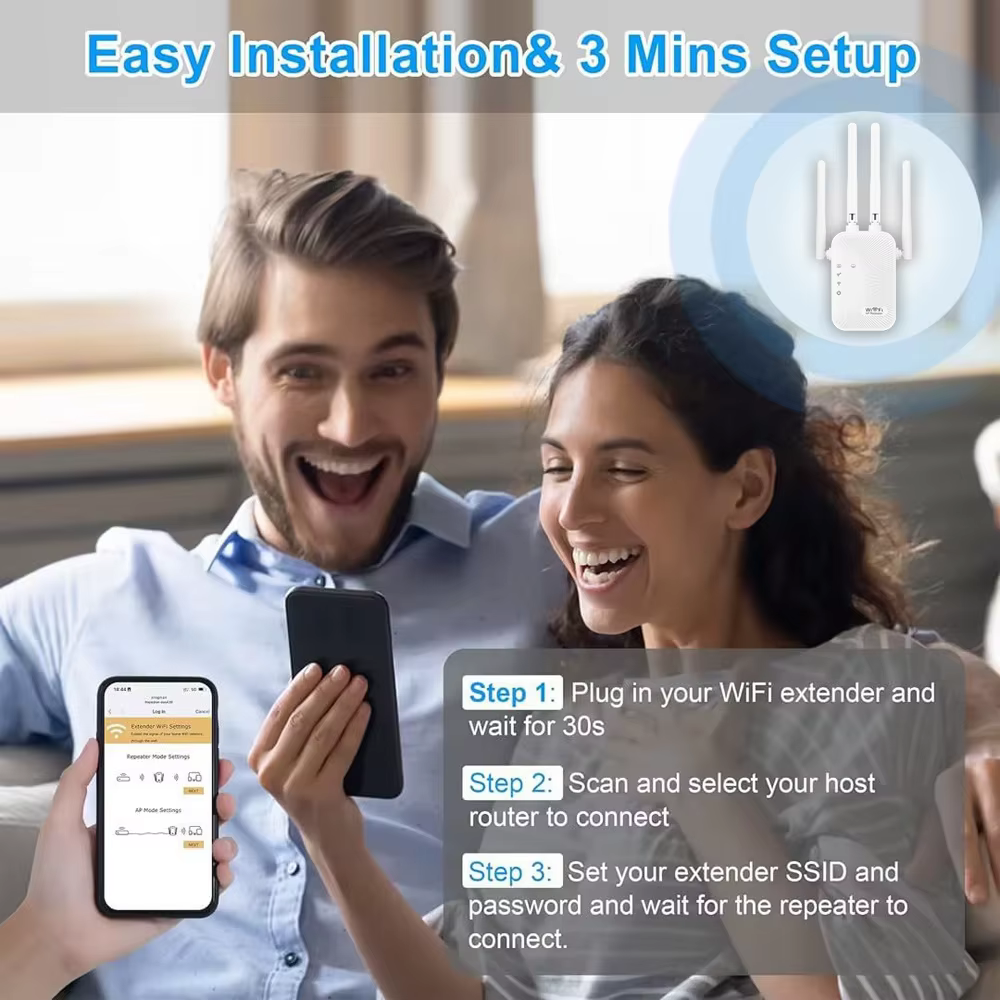 Répéteur de signal WiFi 2.4G 300M