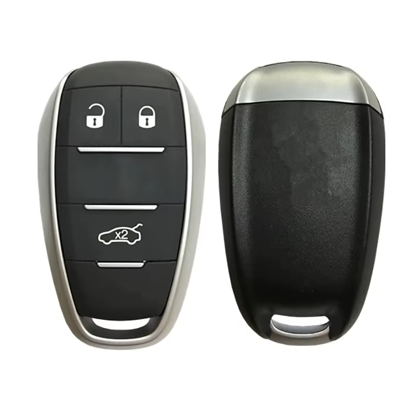 Zz-KeyMaster Store pour 2017-2021 Alfa Romeo Giulia Stelvio 3/5BT clé intelligente PN: 6EP44LXHAA FCCID:KR5ALFA434 4A puce 433MHZ