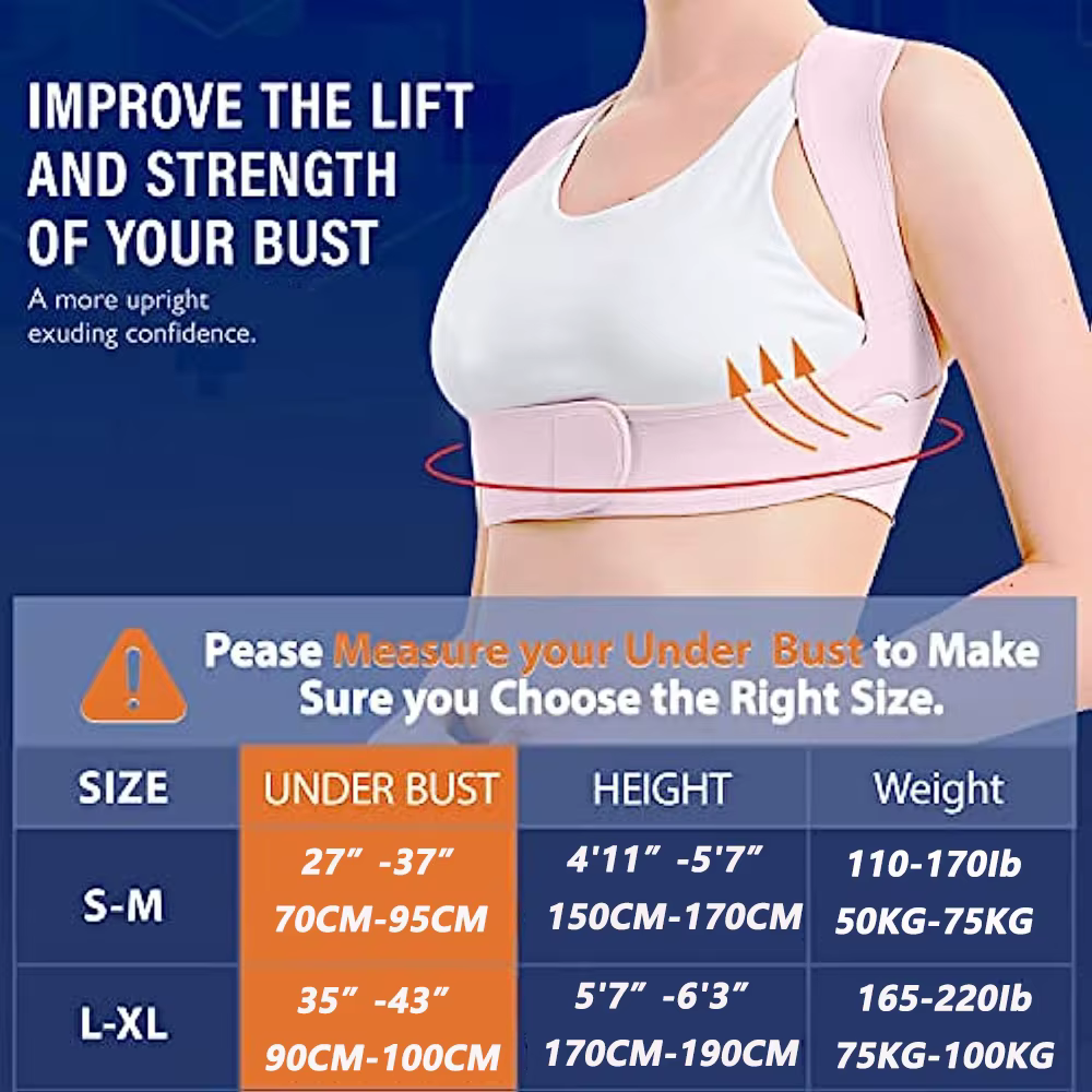 Attelle de posture pour femmes et hommes