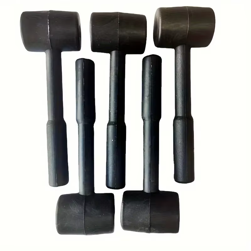 Maillet en caoutchouc noir – outil durable et polyvalent pour le bricolage