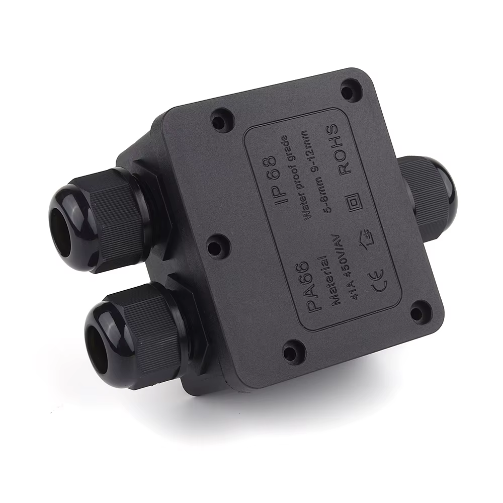 Mini boîtier de jonction extérieur universel IP68