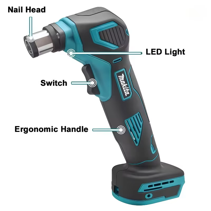 Makita Cloueur à marteau sans fil électrique 19000 tr/min