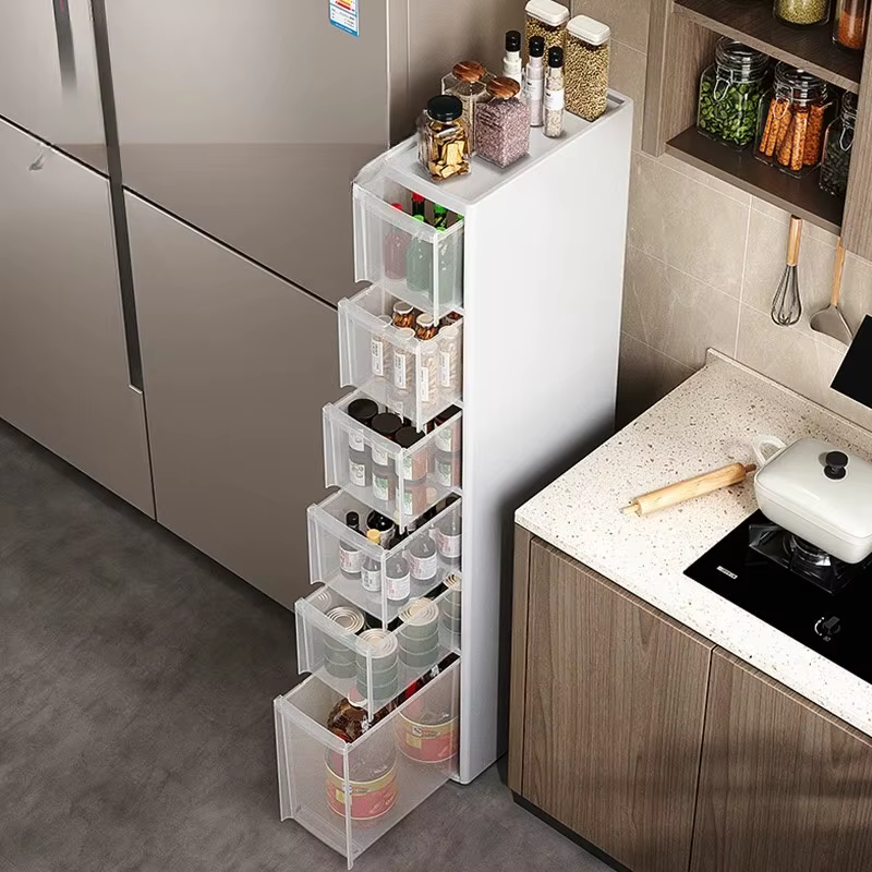 Armoire de rangement multicouche mince 14/16/20cm