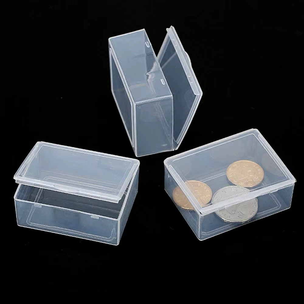 Boîte de rangement en plastique Transparent et rigide