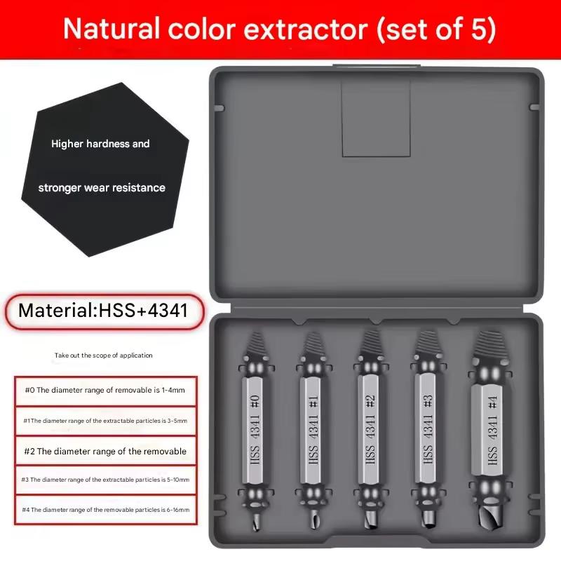 Extracteur de vis cassé endommagé