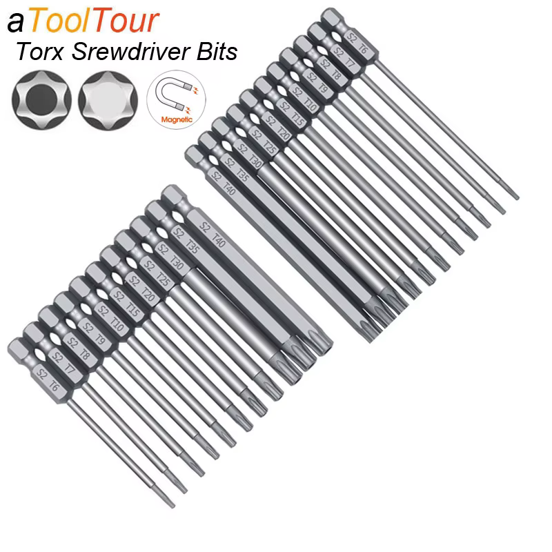 Tournevis Torx à tête plate