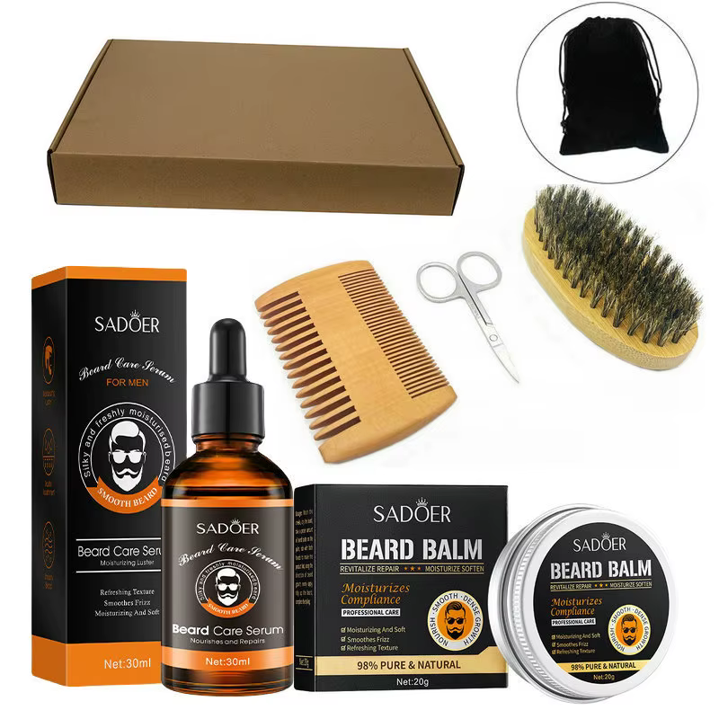 Kit de croissance de barbe pour hommes