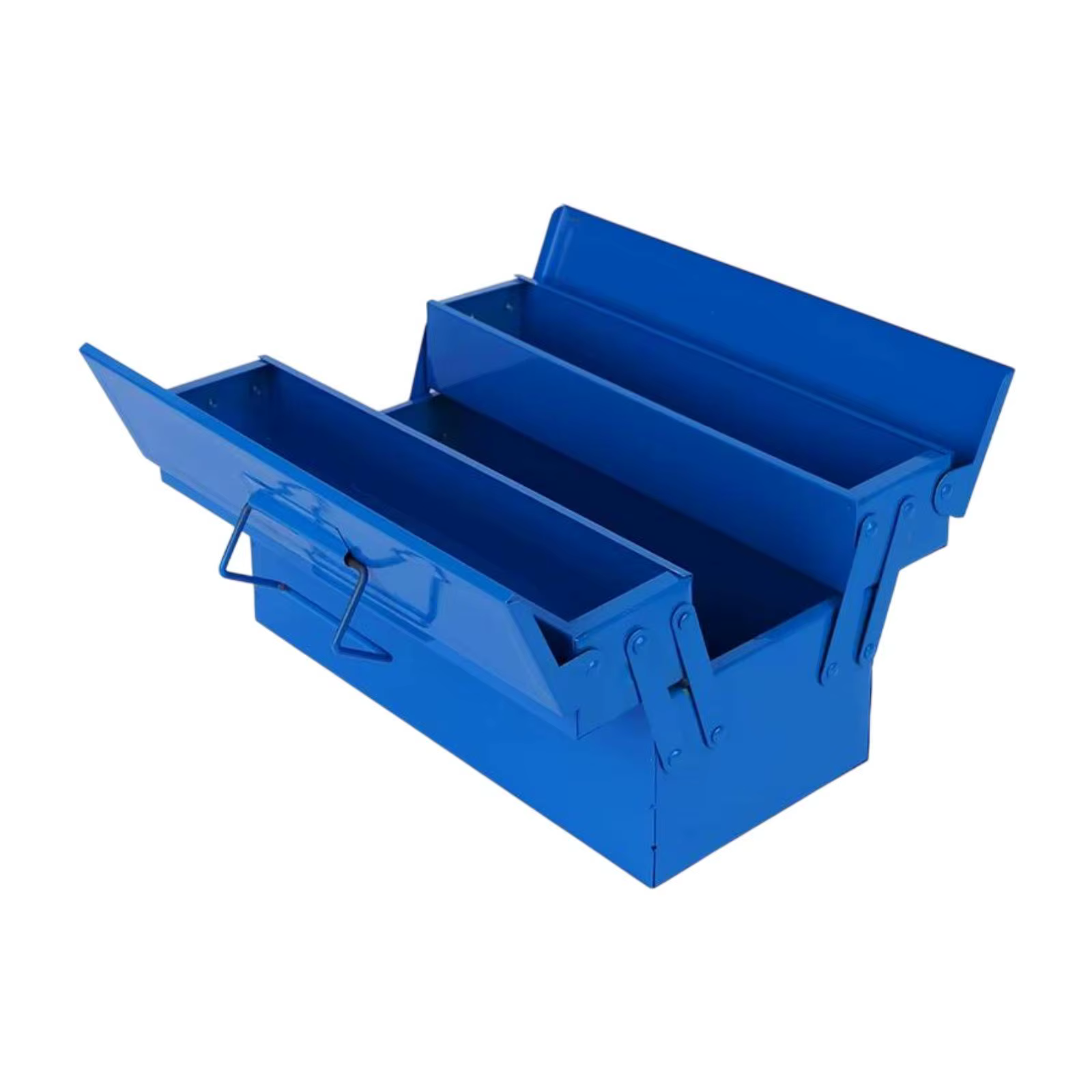 Boîte à outils en métal avec conteneur à Double poignée pour une Classification facile