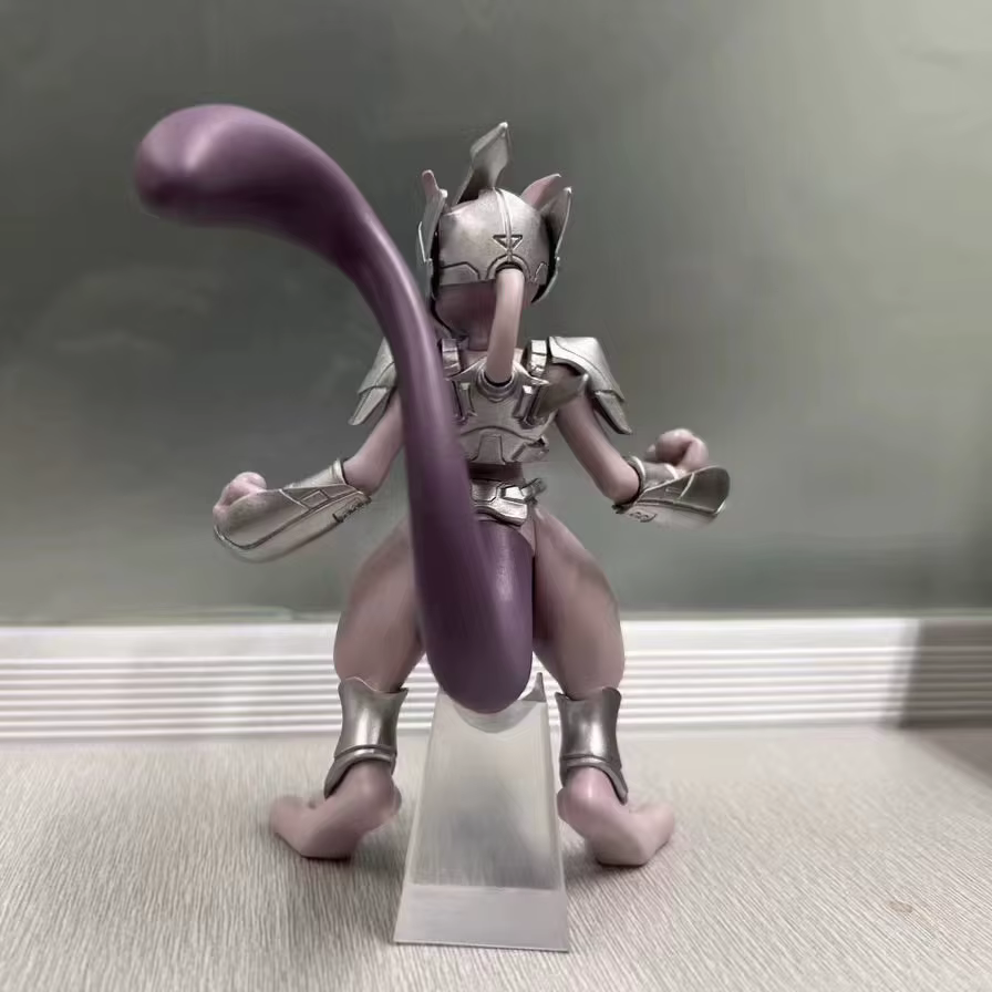Figurines Pokemon Anime Mew Mewtwo, figurines d'action, Anime légendaire GK, Collection en PVC, modèle périmètre, jouets d'anniversaire