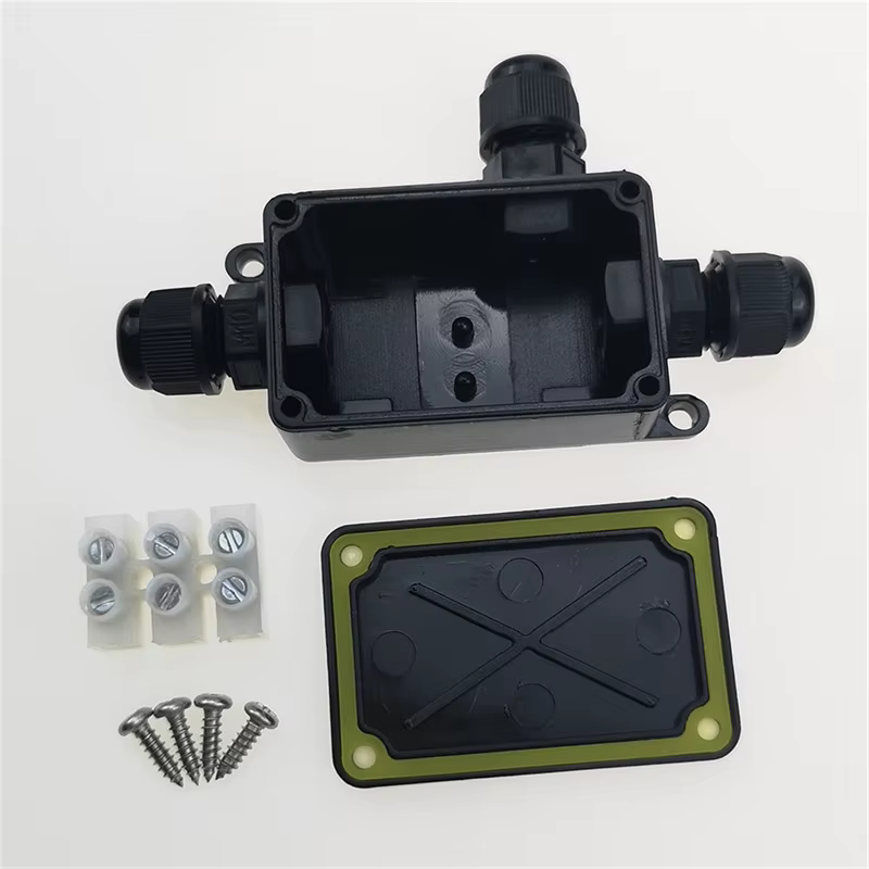 Mini boîte de jonction étanche extérieure câble extérieur en plastique