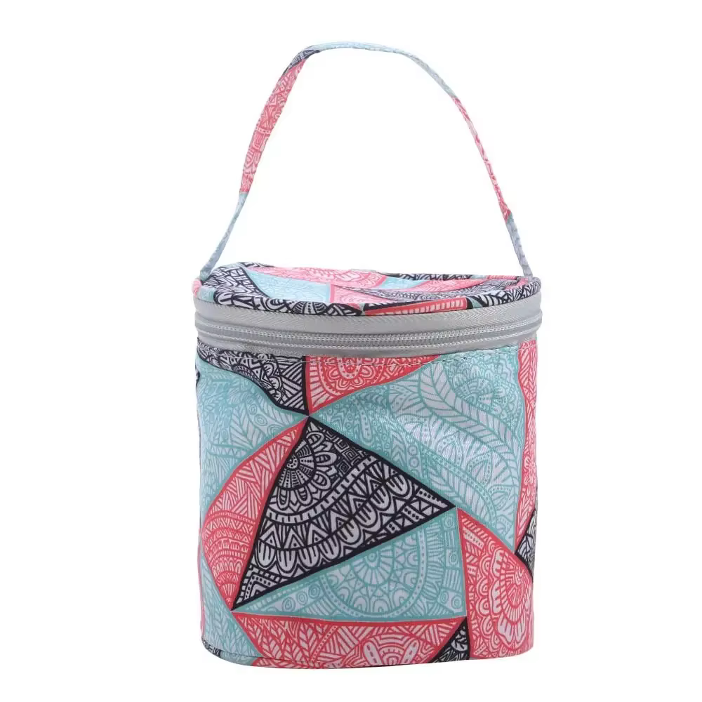 Sac de rangement de fil rond ogo, sacs de fil de laine, sac à main de couture grossier, outils de tissage, accessoires de bol, fourre-tout d'artisanat