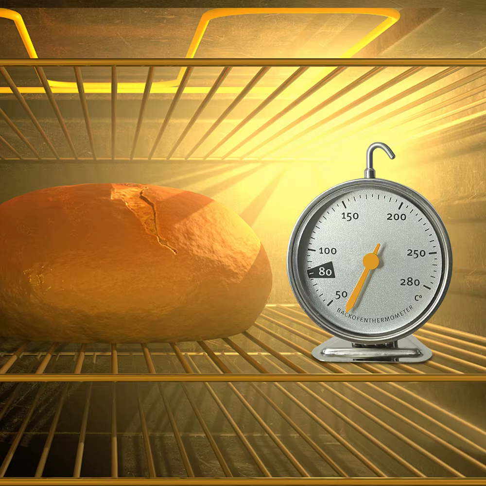 Thermomètre de four en acier inoxydable