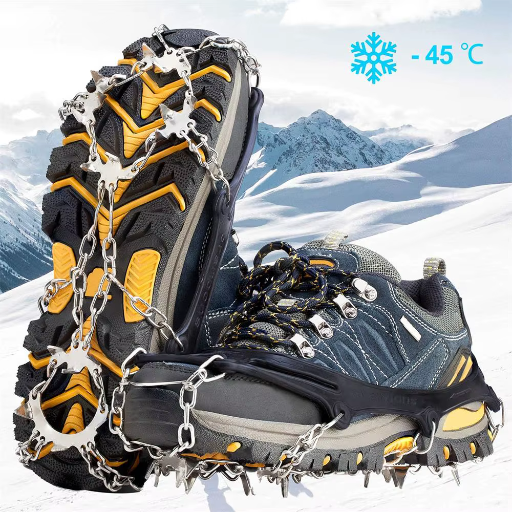 Crampons de traction pour la neige en plein air