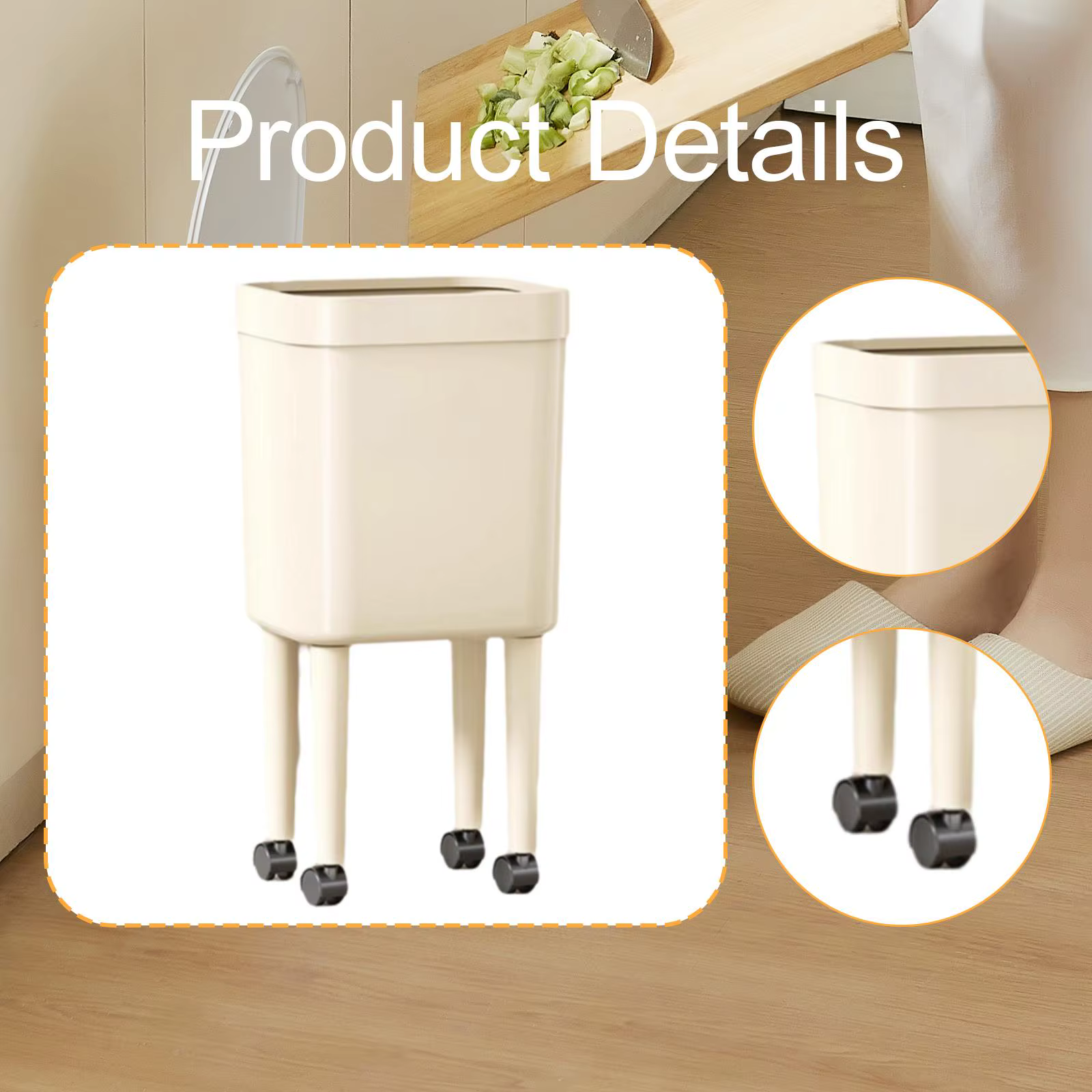 Poubelle pratique, poubelle à déchets