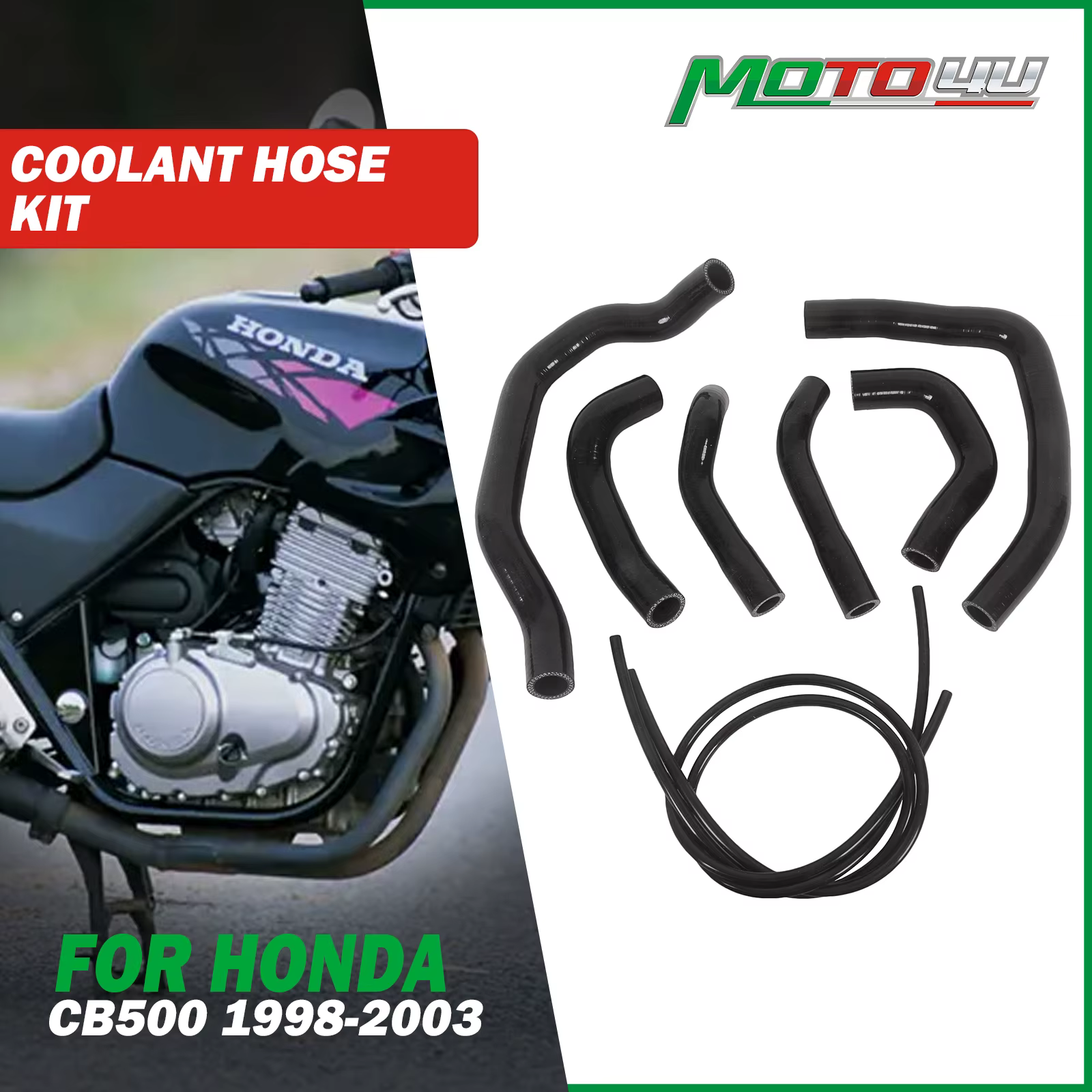 Pour Honda CB500 CB 500 Kit de tuyau de liquide de refroidissement