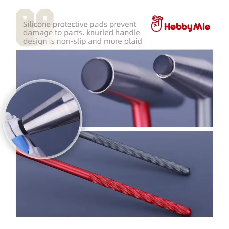 HOBBY MIO HMH-01-R/G Mini marteau métallique pour modélisme