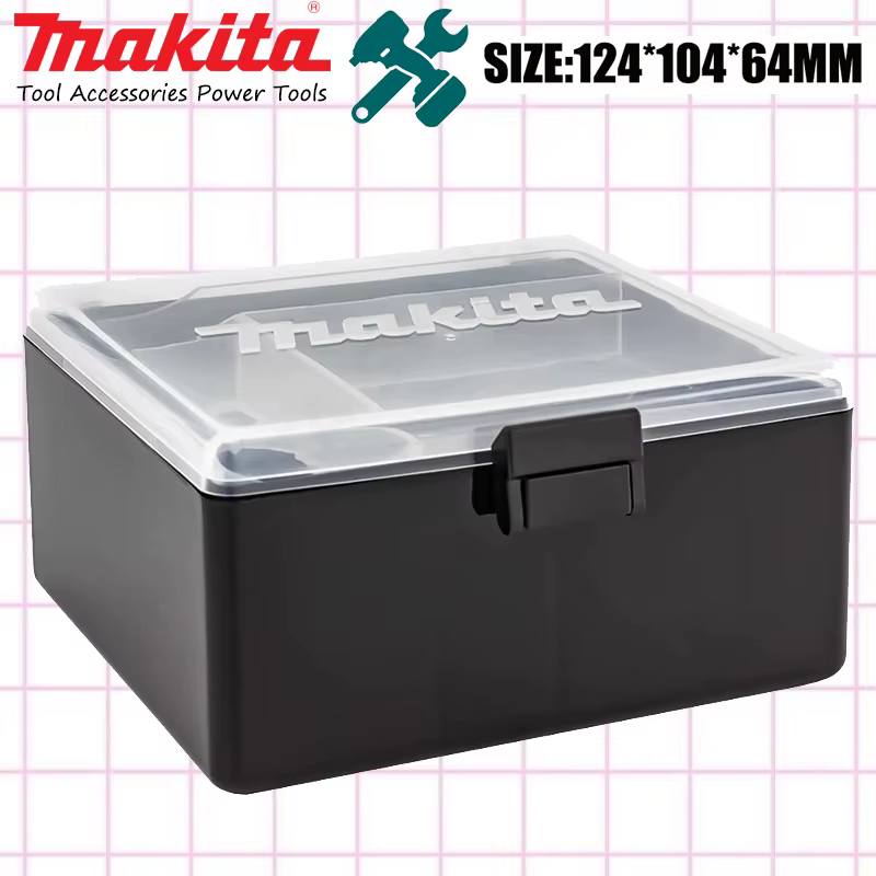 Makita 824781 -0 boîte vide en plastique foret vis pièces cloison multifonctionnel Portable Mini mallette à outils