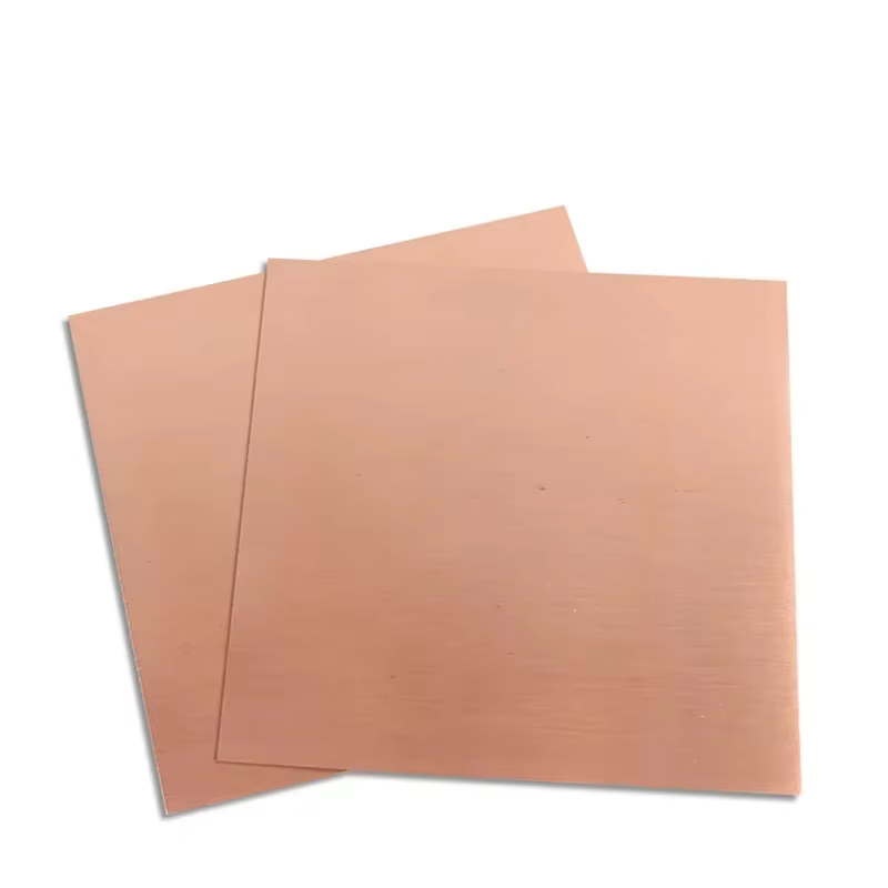 Plaque de cuivre rouge T2