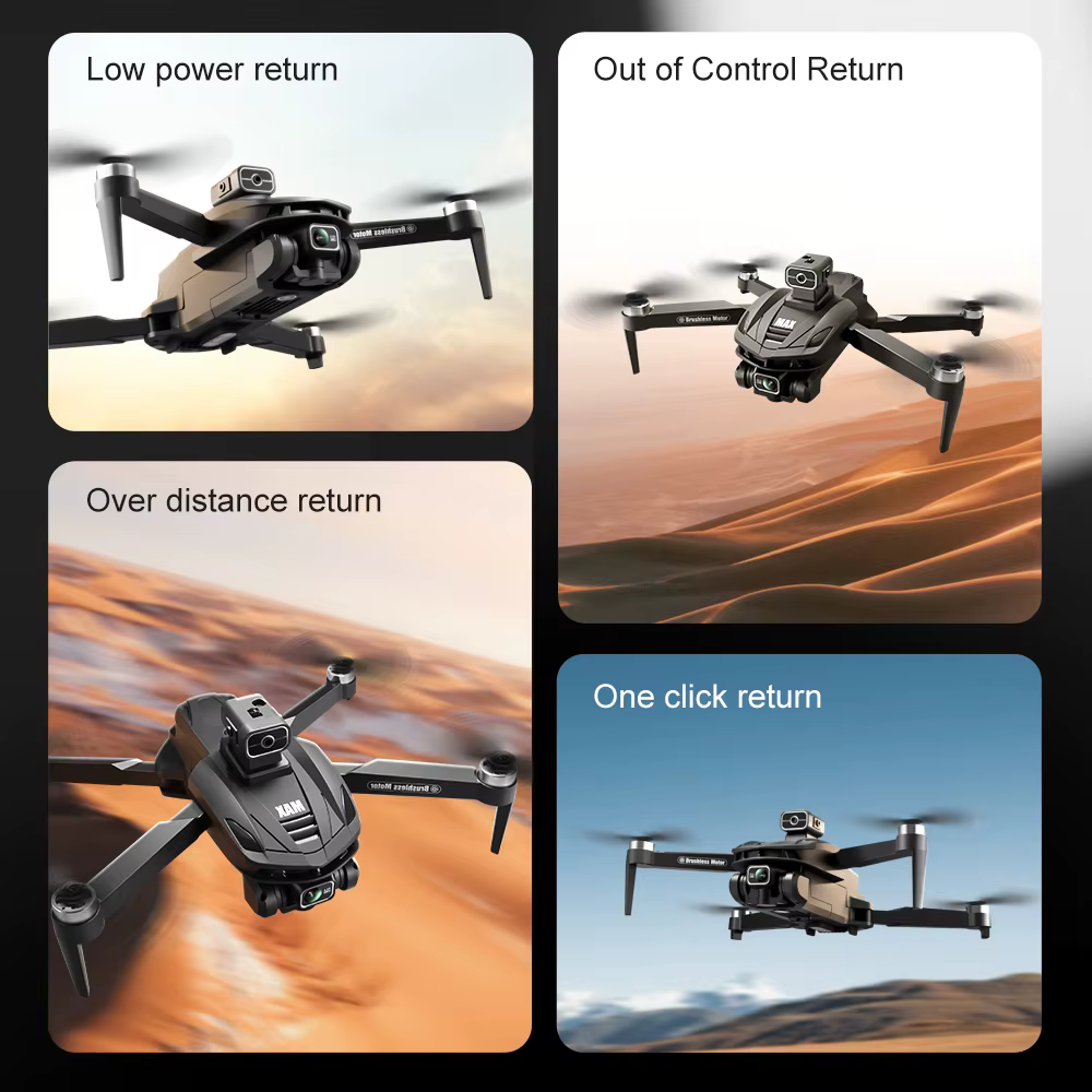 Drone Lenovo V168 MAX 8K HD 5G GPS avec moteur sans balais