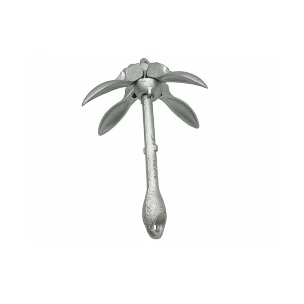 Outil de grappinage pliable en acier au carbone, acier galvanisé, conception compacte, outil marin portable, outil pliable