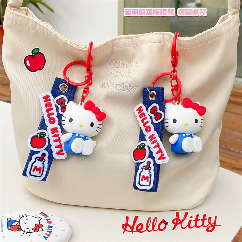 Porte-clés authentique Anime Sanrio Hello Kitty