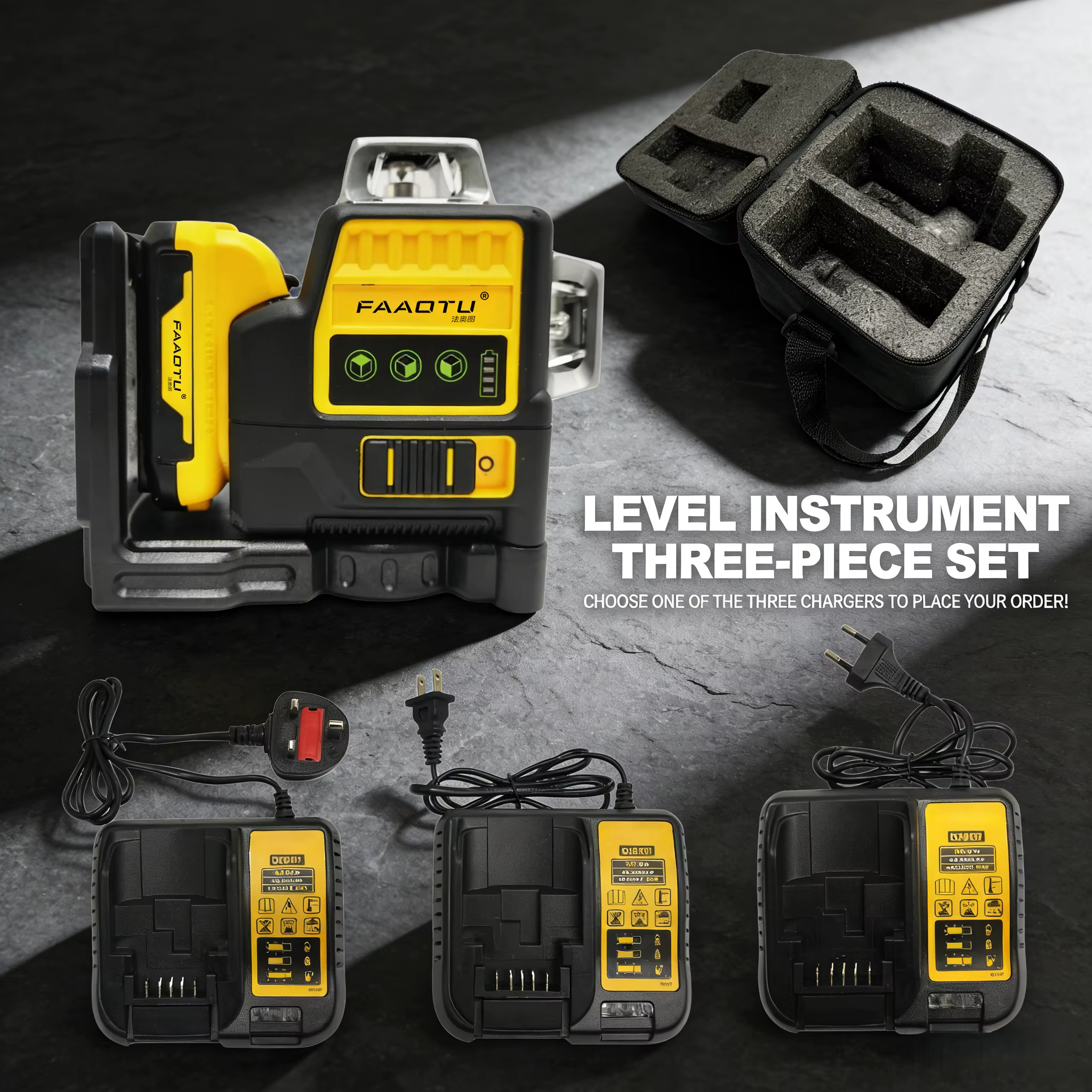 Nouveau niveau laser FAAOTU 12V