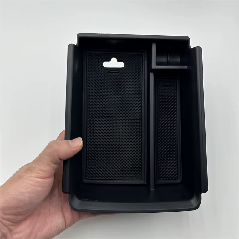 Boîte de rangement d'accoudoir central de voiture pour Skoda, console Kodiaq 2017-2021, porte-isotescalHolder, conteneur de style de voiture, accessoires de voiture