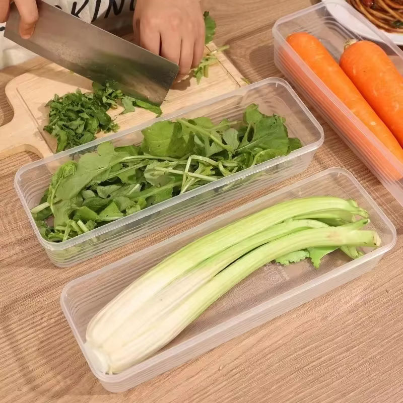 Boîte fraîche boîtes de rangement pour réfrigérateur