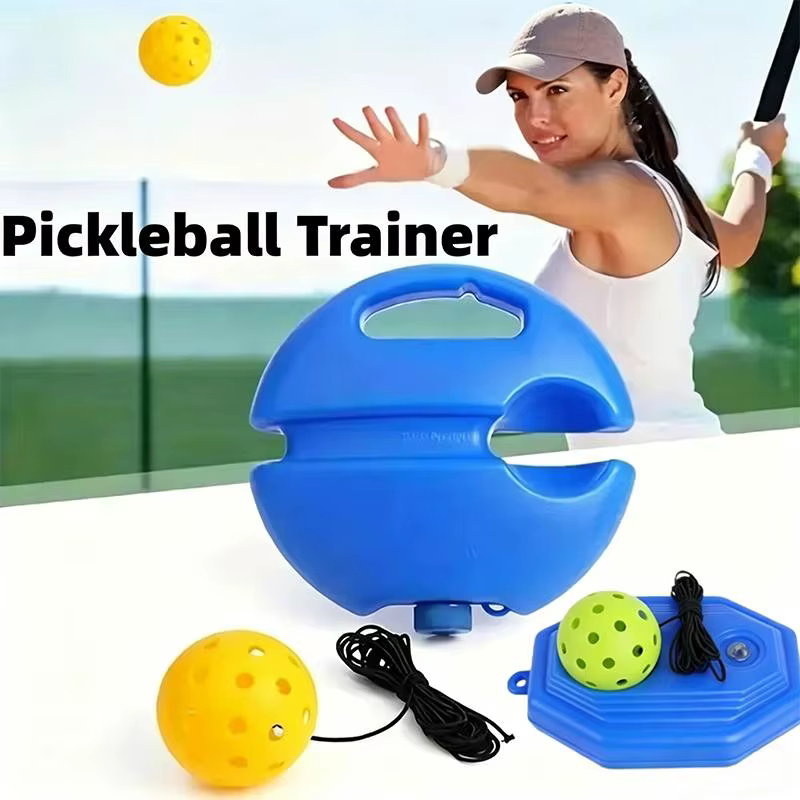 Ballon d'entraînement de pickleball avec cordon