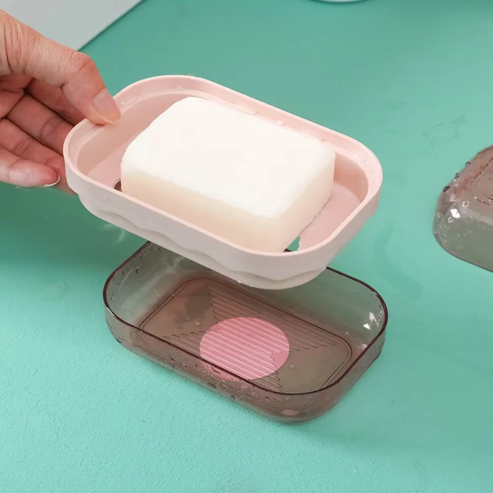 Boîte à savon mignonne avec couvercle