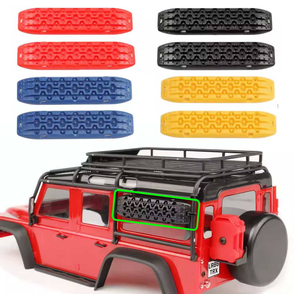 Planche d'échappement pour voiture d'escalade