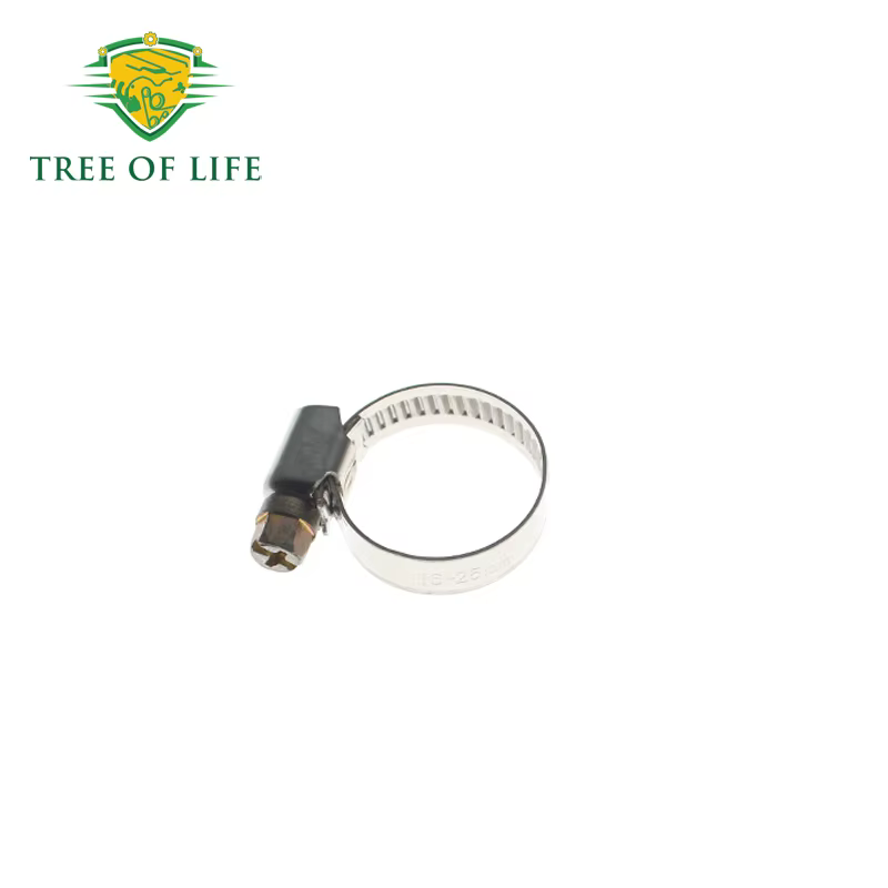 Connecteur de tuyau de chauffage avec pince