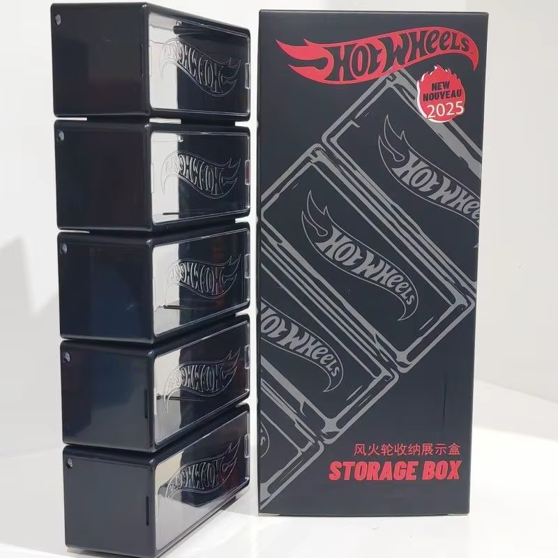 Hotwheels 1:64 échelle modèle boîte de rangement de voiture anti-poussière Snap-Fit Combinable jouet voiture vitrine pour véhicules à collectionner