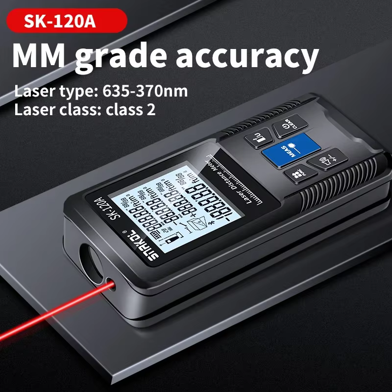 Télémètre laser SNAKOL - Outil de mesure numérique 40m/50m/70m/100m/120m - Mètre de distance
