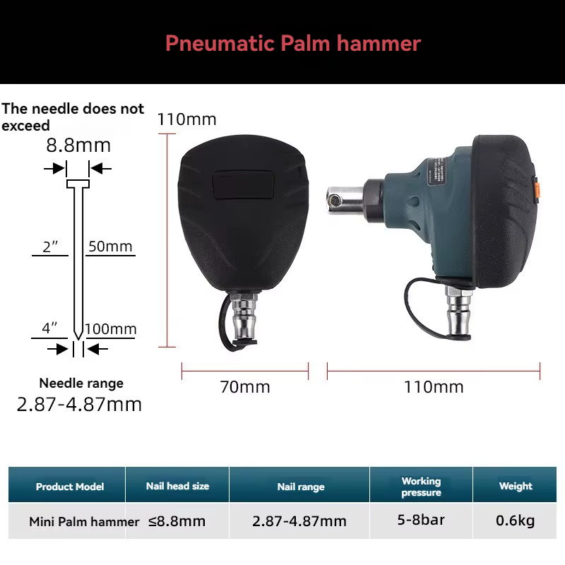 Cloueur de paume pneumatique