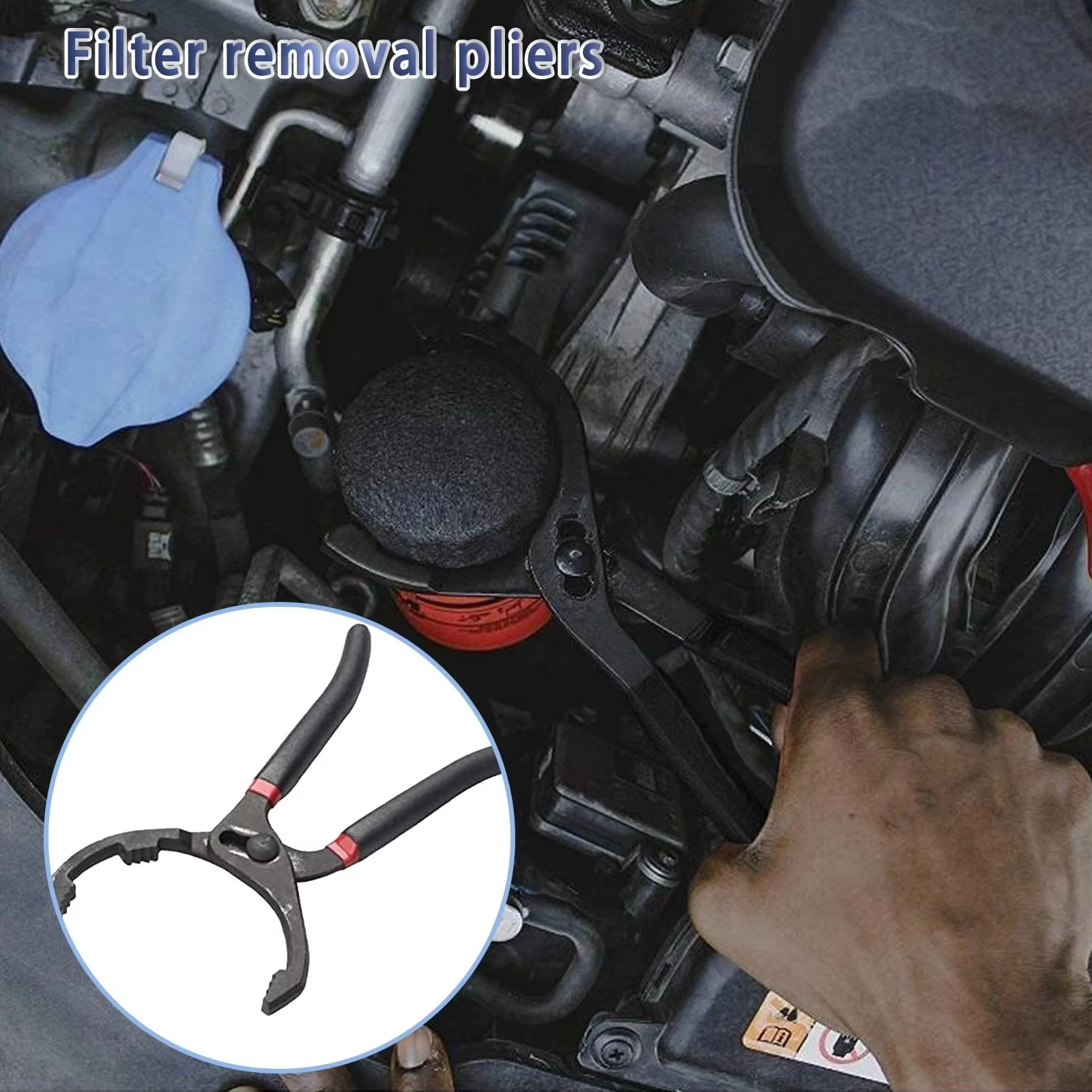 Clé de filtre à huile réglable pour voiture