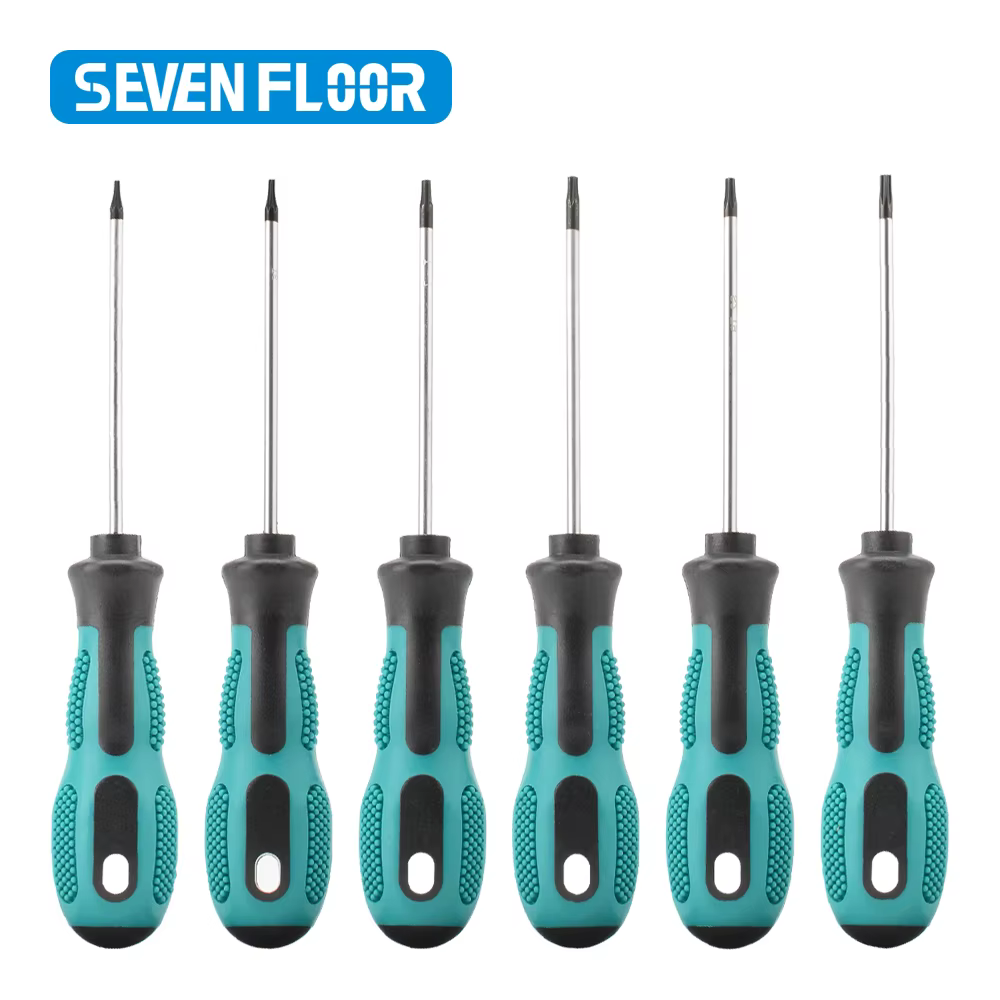 Kit de tournevis magnétiques Torx de précision 1 pièce T5 T6 T7 T8 T9 T10 T15 T20 T25 T27 T30 – Outil manuel d'entretien pour contrôleur de sécurité